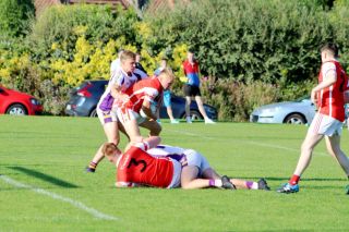 Go Ahead Adult Football League Division One South Kilmacud Crokes Versus Cuala