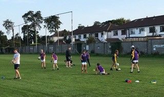 JUVENILE FOOTBALL GOAL KEEPING COACHING SESSION