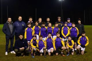 Immedis Presentation of Training Tops to U13 Footballers
