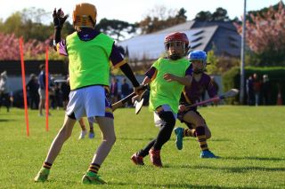 Half time games at Senior Hurling match