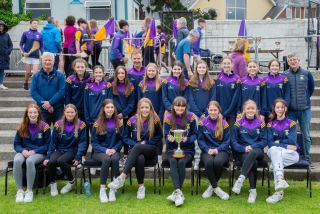 Celebrating the Purple and Gold - Great day at Glenalbyn!