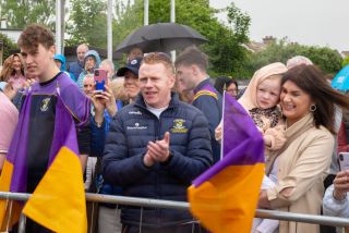 Celebrating the Purple and Gold - Great day at Glenalbyn!