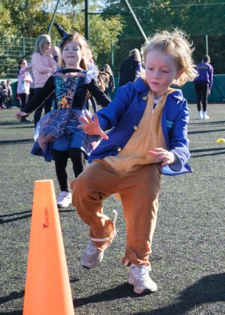 Great morning at the Halloween Fun Run 
