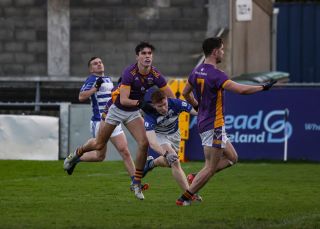 Kilmacud Crokes Senior Footballers Overcome Naas in Their Leinster QTR Final Meeting 