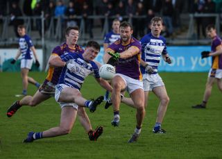 Kilmacud Crokes Senior Footballers Overcome Naas in Their Leinster QTR Final Meeting 