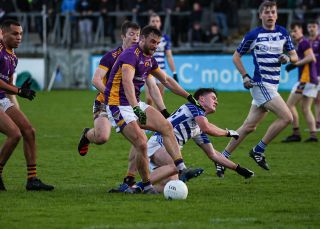 Kilmacud Crokes Senior Footballers Overcome Naas in Their Leinster QTR Final Meeting 