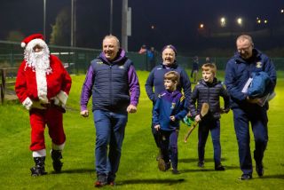 Santa pays surprise visit to Senior Hurlers!
