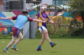 Social Hurlers compete the Naomh Olafs Easter Blizt