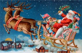 Santa on his way!