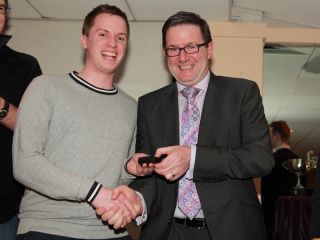 U21 presentation by Tom O Donnell to Emmet Doherty