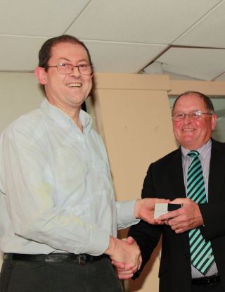 Senior Team presentation by Ross O'Carroll to Chris Thompson