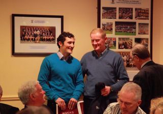 Ross O'Carroll and Richie Stakelum