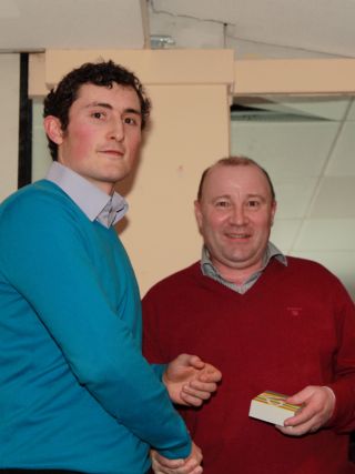 Senior Team presentation by Ross O'Carroll to Sean Allen