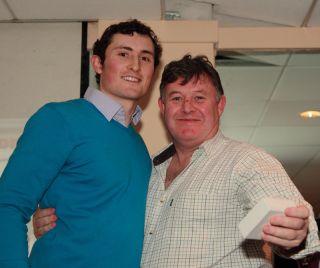 Senior Team presentation by Ross O'Carroll to Robbie Leahy