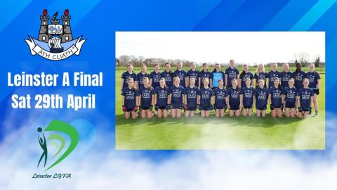 Best of luck to Aoibhín Gallagher and Eibhlín McNamara as they play with  Dublin in the Under 14A Leinster Final today! 