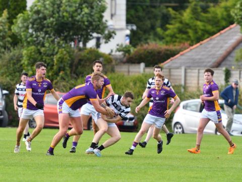 Go Ahead Adult Football League Division Two Kilmacud Crokes Versus Fingal Ravens 