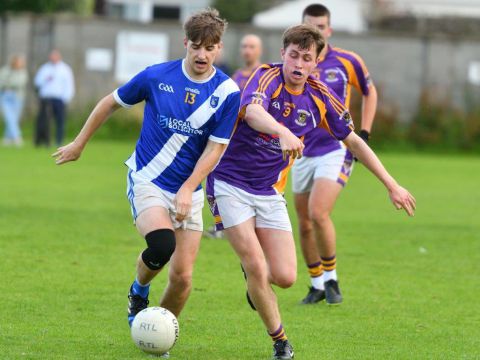 Go Ahead Adult Football League Division Six Kilmacud Crokes versus Round Towers Lusk