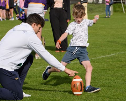 Notre Dame "The Fighting Irish" At Kilmacud Crokes