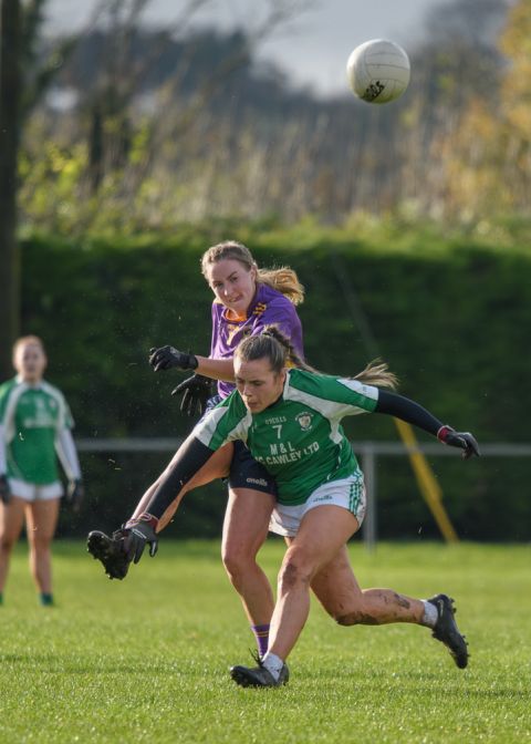 Leinster Semi Final Action Shot