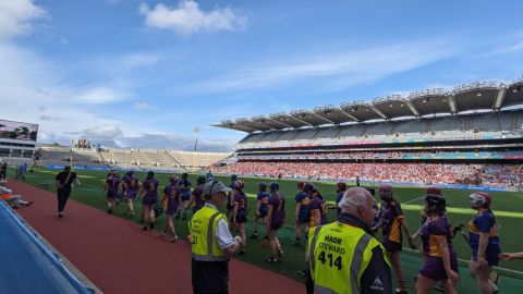 Pre match walk