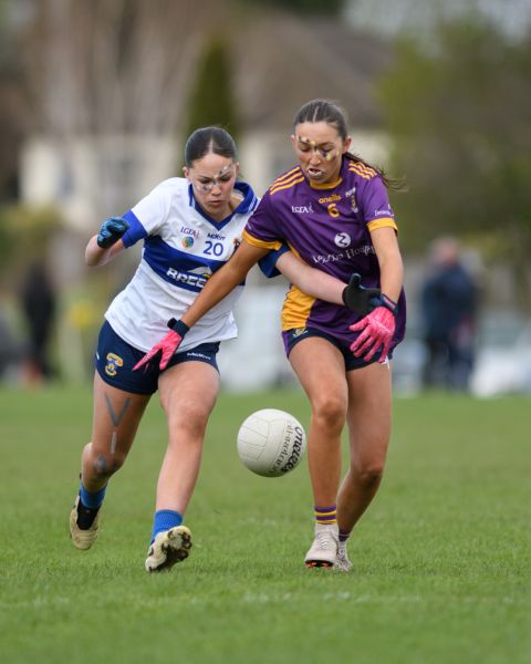 Crokes number 6 fighting for the ball
