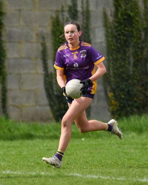 Crokes number 5 coming out with the ball