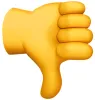 Thumbs Down Emoji